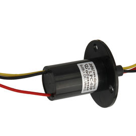 3 Circuit 10A Capsule Slip Ring Low Contact Resistance For Electrical Test Equipment