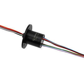 Smooth Capsule Slip Ring With Flange 240 Voltage And 2A Per Wire Long Life