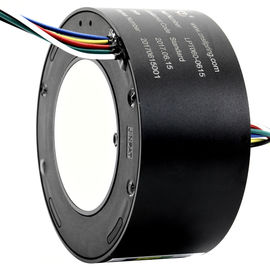 60mm Hole Dia Slip Ring of 58 Circuits Precious Metal Contact