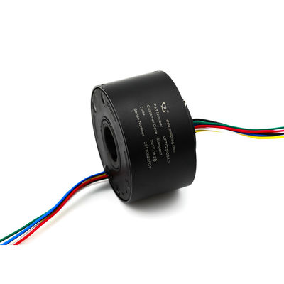 6 Circuits 240VAC 10A 300rpm Through Hole Slip Ring