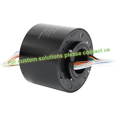 5A 10A 15A Through Hole Slip Ring Transmit Analog Digital Signal