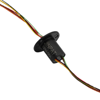 UL FCC RoHS 2A Mini Capsule Slip Rings 6 Circuit IP40 300 RPM