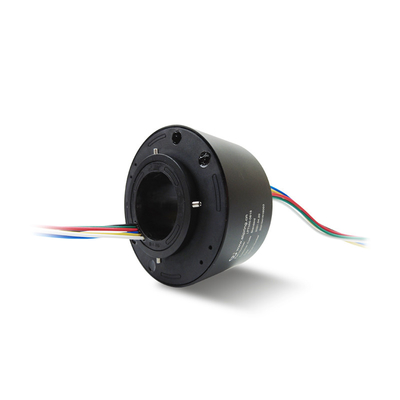 2A Through Hole Slip Ring IP44 240VAC 0~300rpm For Automation Equipment